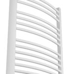 Grzejnik łazienkowy Zara - Biały Mat Struktura (lekko chropowata powierzchnia) mieniące się drobi