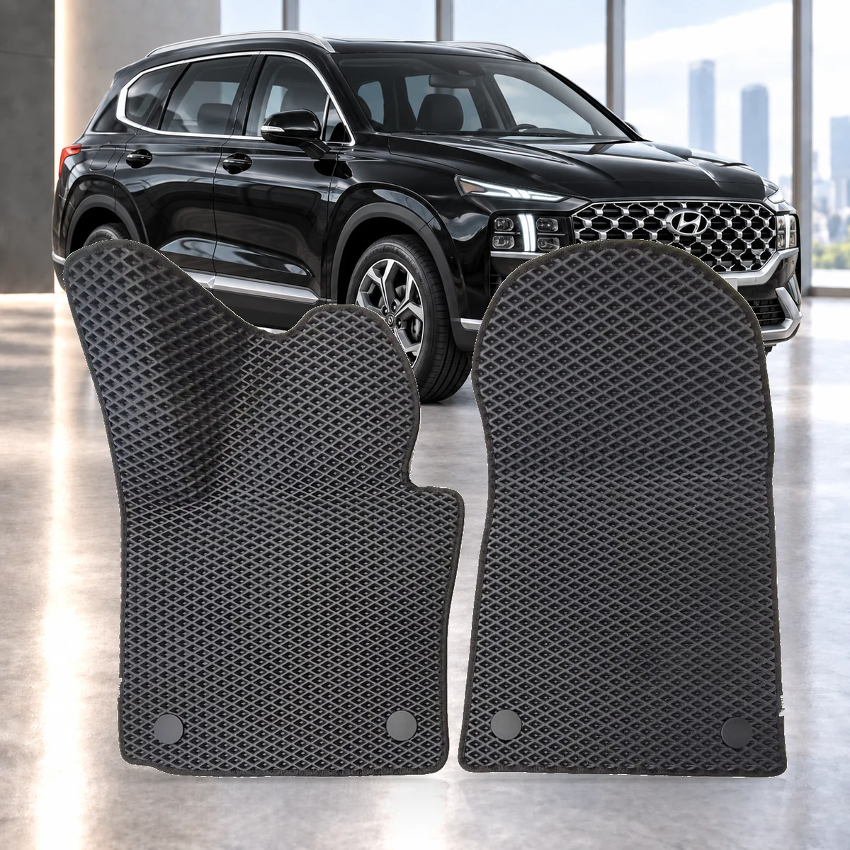 Dywaniki samochodowe Hyundai Santa Fe IV 2020–2023 | RENZO
