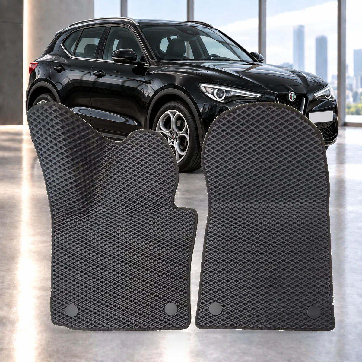Dywaniki samochodowe RENZO do Alfa Romeo Stelvio I od 2017