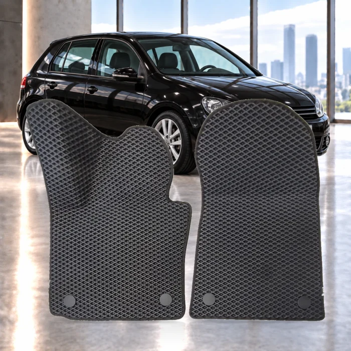 Dywaniki samochodowe Volkswagen Golf VI 2008–2013 – przednie dywaniki EVA RENZO