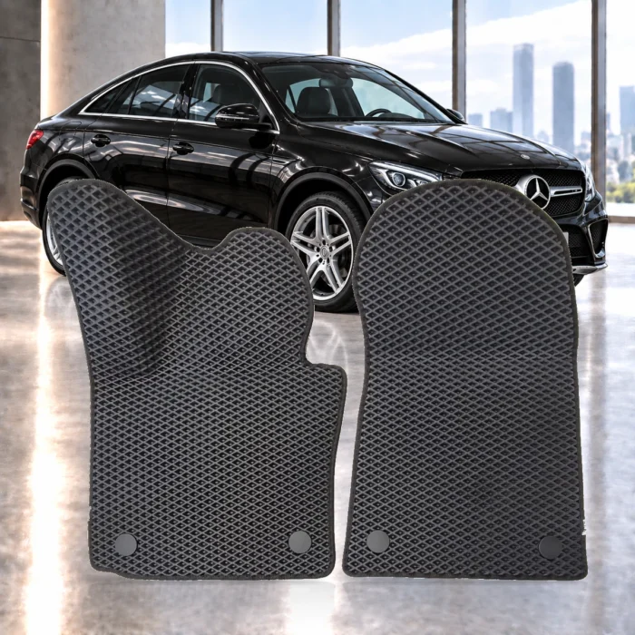 Dywaniki samochodowe Mercedes-Benz GLE Coupé C292 2015–2019 – przednie dywaniki EVA RENZO