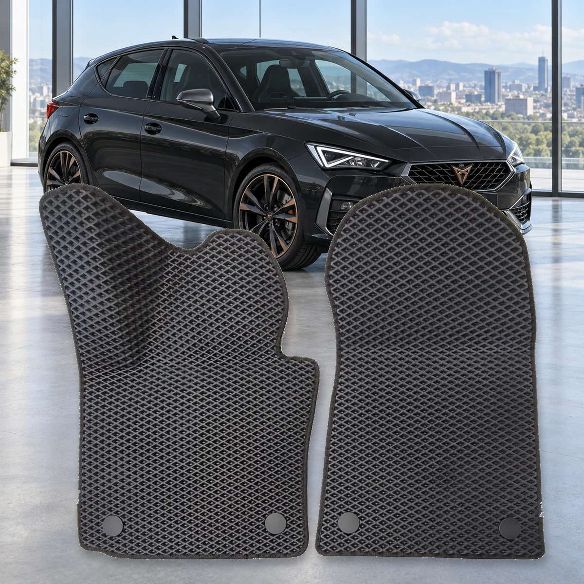 Dywaniki samochodowe CUPRA Leon 5D (KL) 2020–2024 – dywaniki EVA RENZO