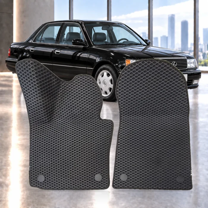 Dywaniki samochodowe EVA RENZO – Lexus LS 400 I UCF10 1989–1994 – zestaw przód