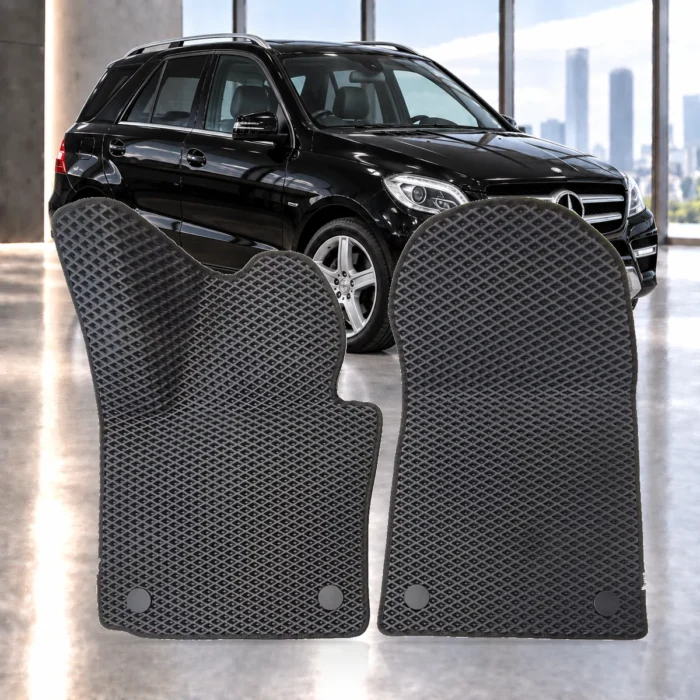 Dywaniki samochodowe EVA RENZO – Mercedes-Benz ML III W166 2011–2015 – zestaw przód