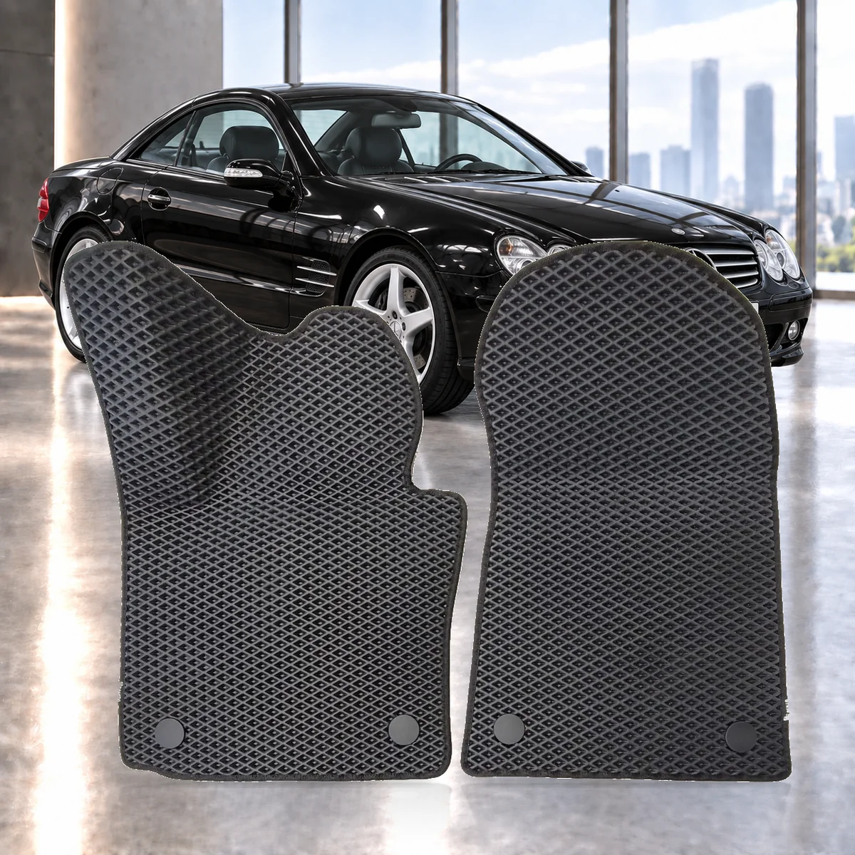 Dywaniki samochodowe Mercedes-Benz SL R230 2001–2011 | RENZO