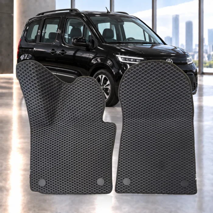 Dywaniki samochodowe EVA RENZO – Toyota Proace City Verso Long diesel od 2020 – zestaw przód